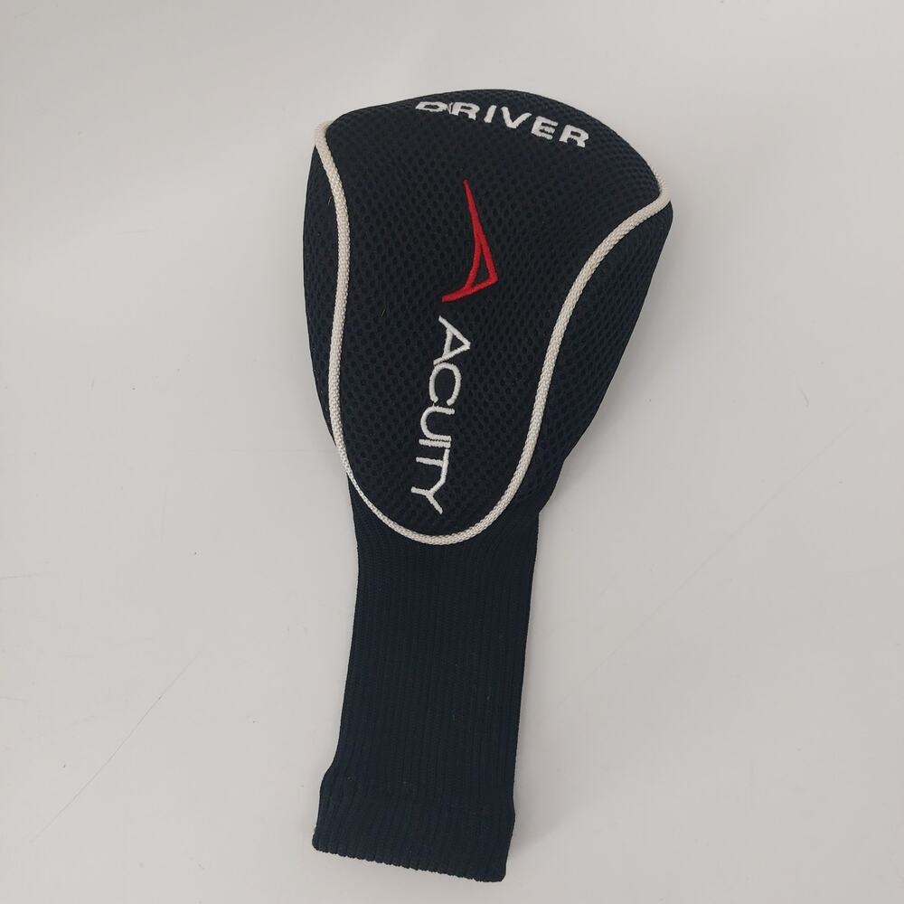 Golf Club Cover Acuity Driver Headcover Black Sports Sock Pullover